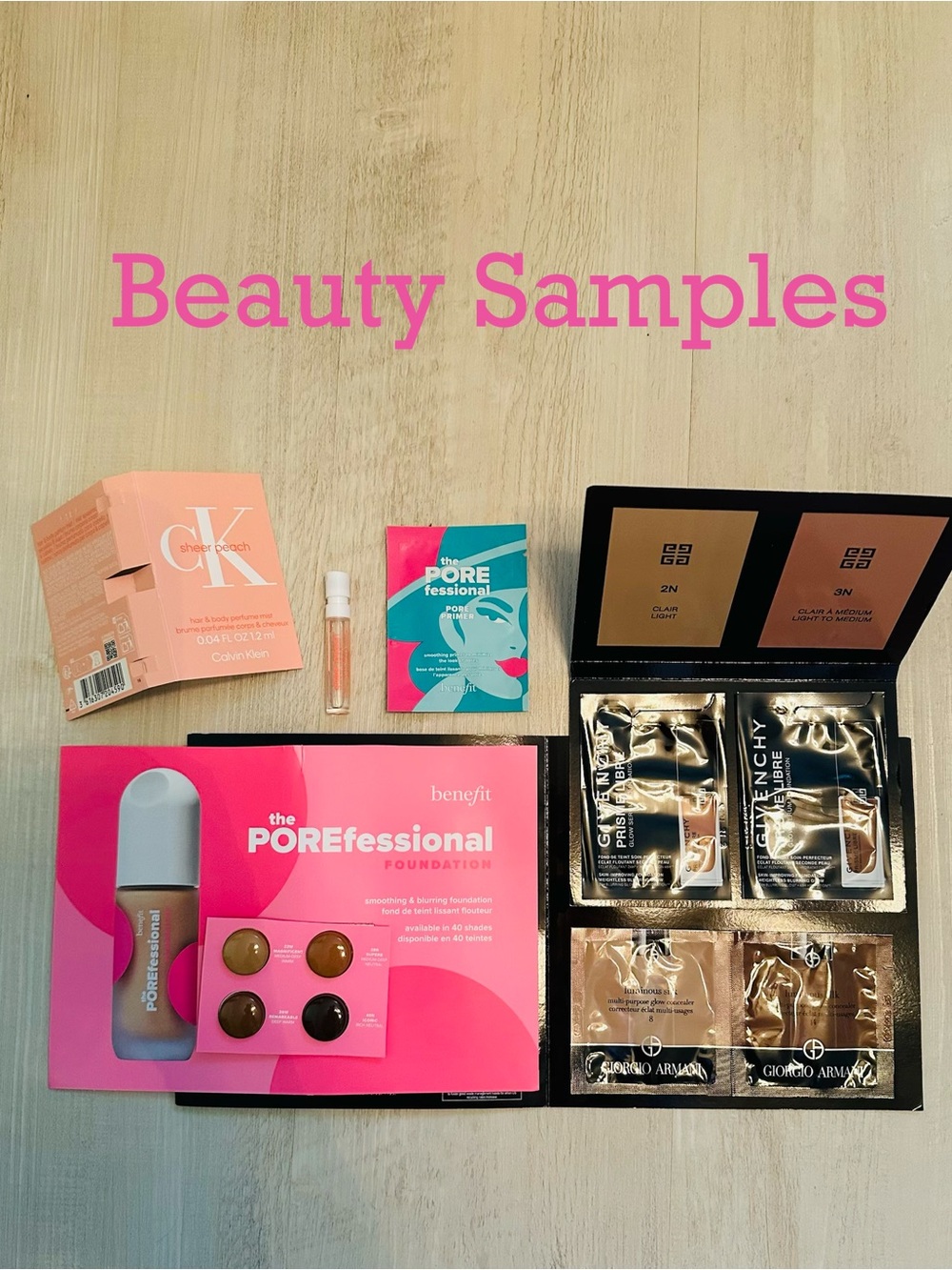 Name Brand Beauty Samples!